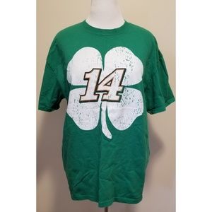 {Tony Stewart} NASCAR St.Patty Day #14 T-Shirt